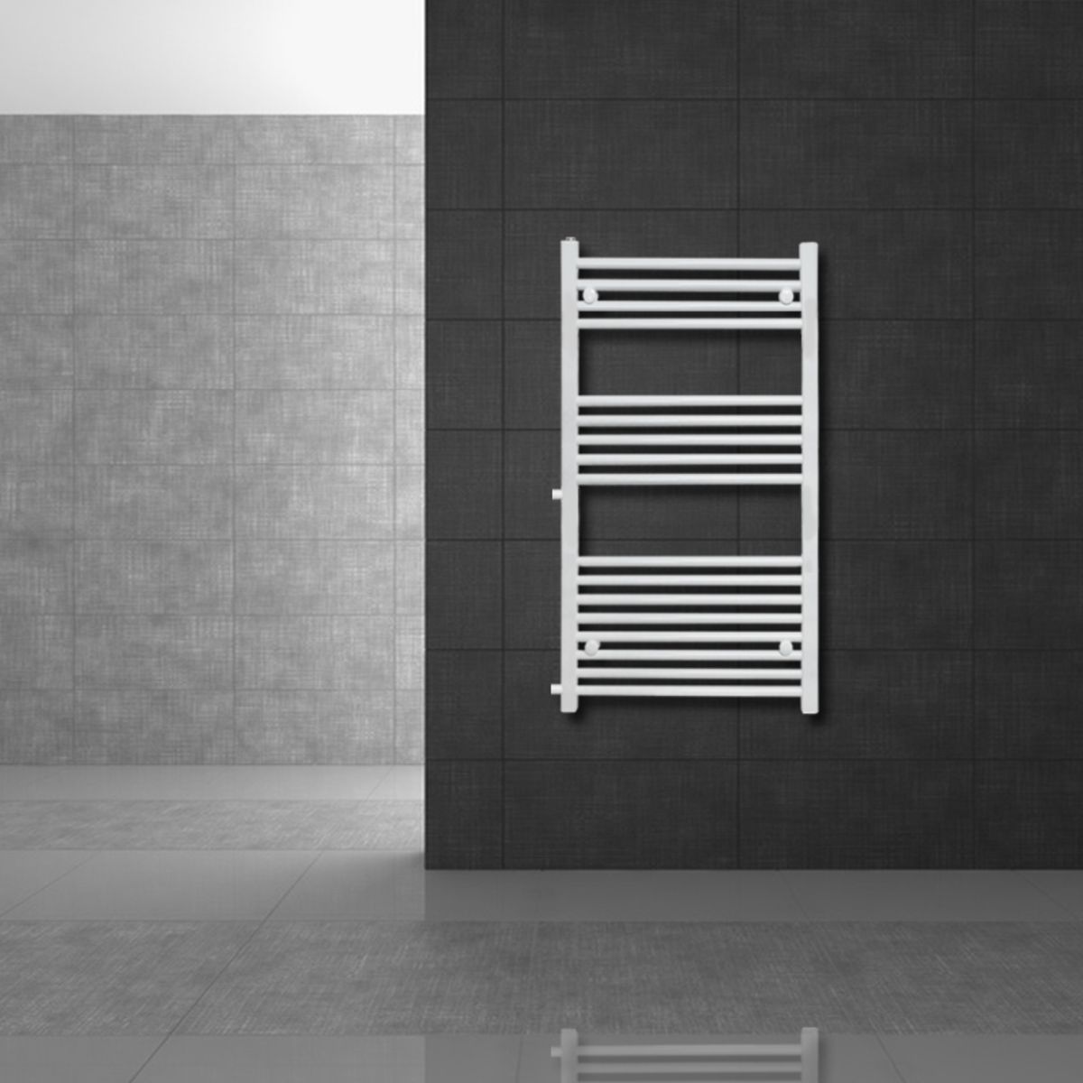 ECD Germany Heizungen LuxeBath radiateur blanc 500x1200 droit