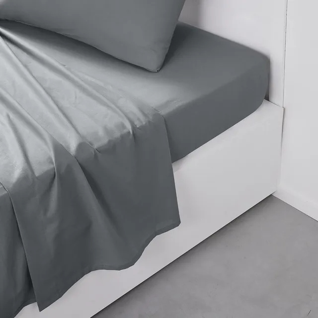 Stokomani Maison drap plat 240x300 57 fils Acier