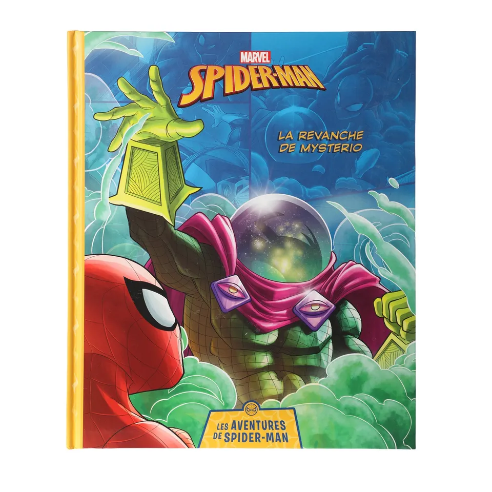 Spider-Man Aventures revanche Mysterio livre enfant comics