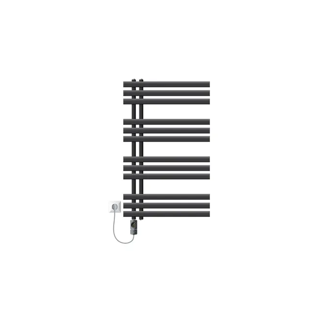 ECD Germany Heizungen Sèche-serviettes anthracite 600x1000