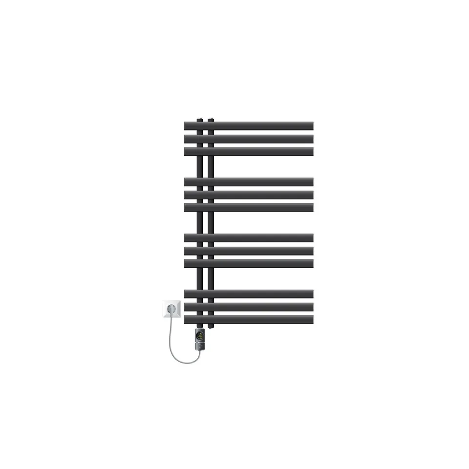 ECD Germany Heizungen Sèche-serviettes anthracite 600x1000