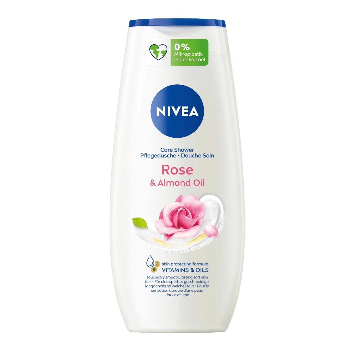 Nivea Gel douche soin rose huile d'amande corps doux