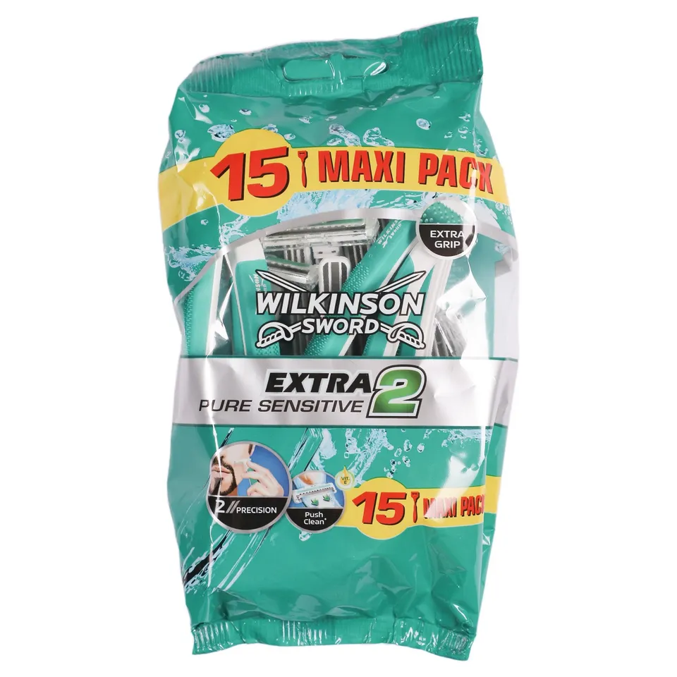 Stokomani Extra Pure Sensitive 2 rasoir x15 peau sensible