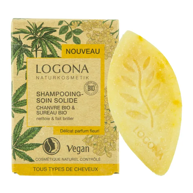 Stokomani Beauté Shampoing solide chanvre sureau bio floral