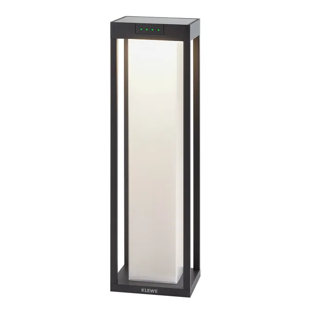 Red Deco Radia Maxi Moon borne solaire blanc chaud H50cm