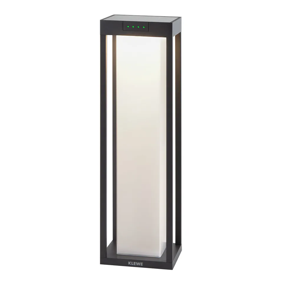 Red Deco Radia Maxi Moon borne solaire blanc chaud H50cm