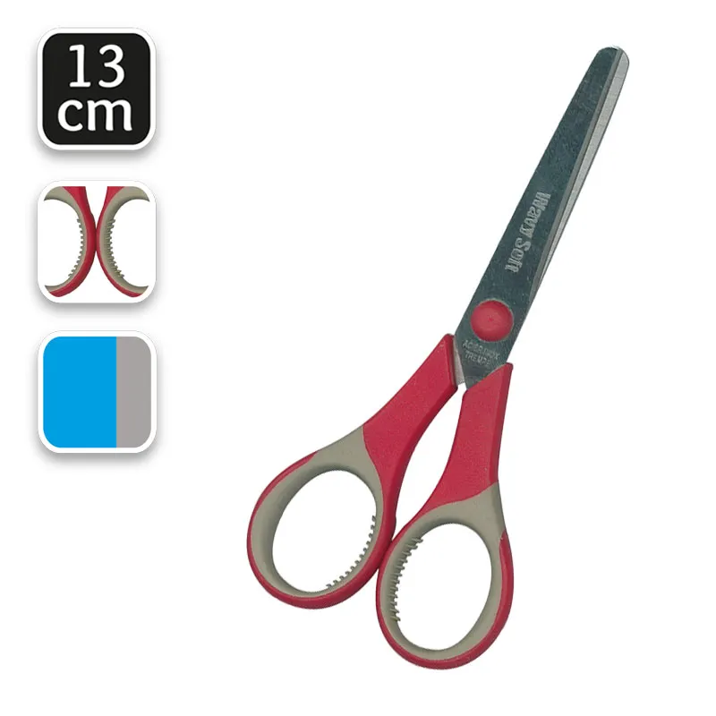 Safe Tool Wavy Pop ciseaux 13 cm bouts arrondis