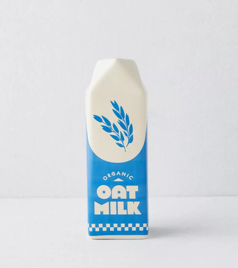 L'avant gardiste Brique de lait d'avoine vase céramique