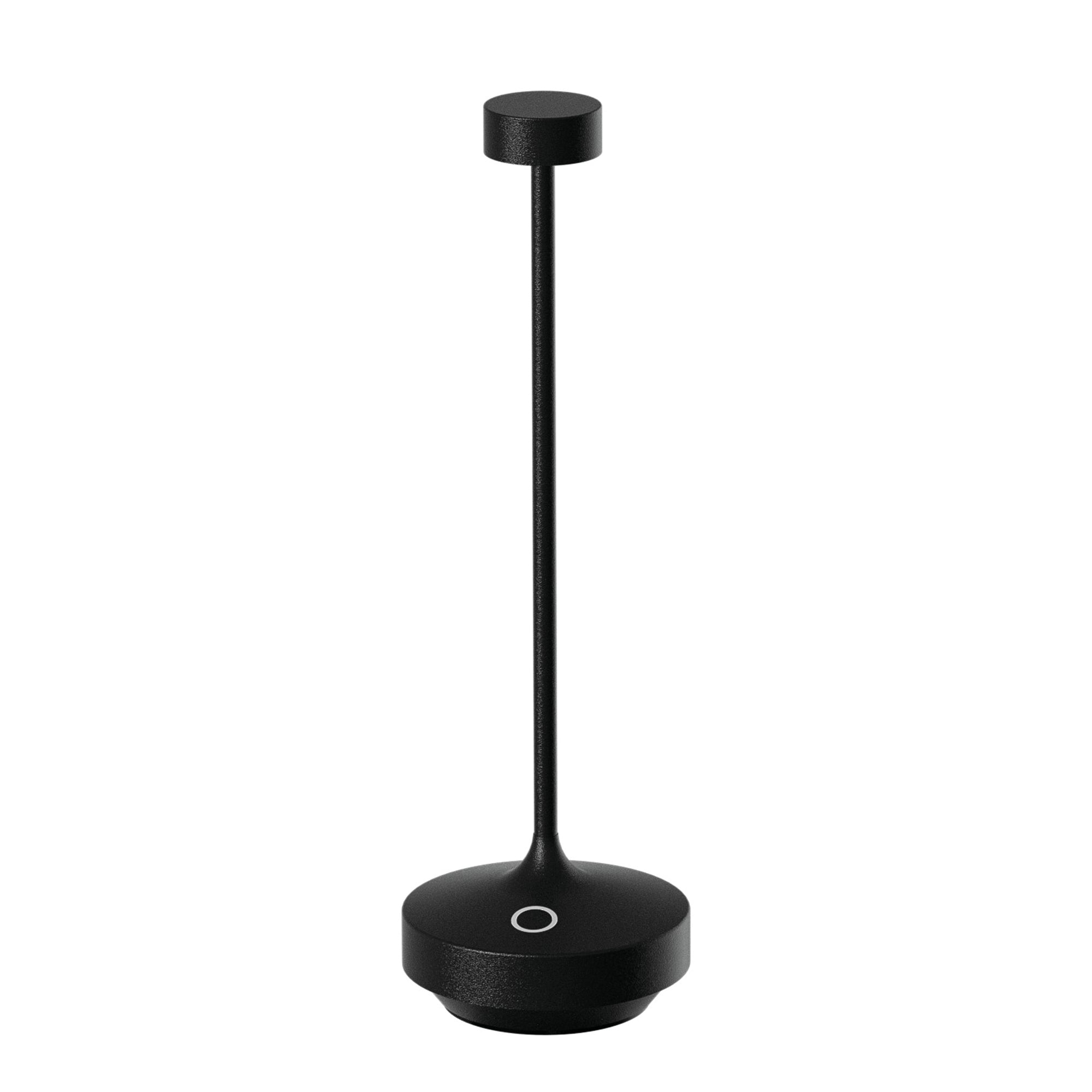 Red Deco Ruby Black H25cm lampe table sans fil touch