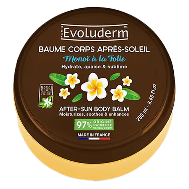 Stokomani Beauté Baume corps hydratant après soleil Monoï