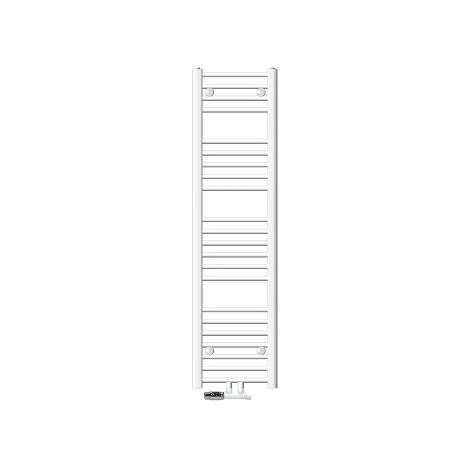 ECD Germany Heizungen sèche-serviettes blanc 300x1400 mm droit central