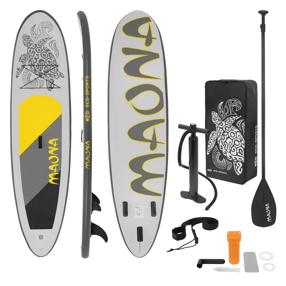 ECD Germany Maona paddle gonflable gris 308 cm PVC