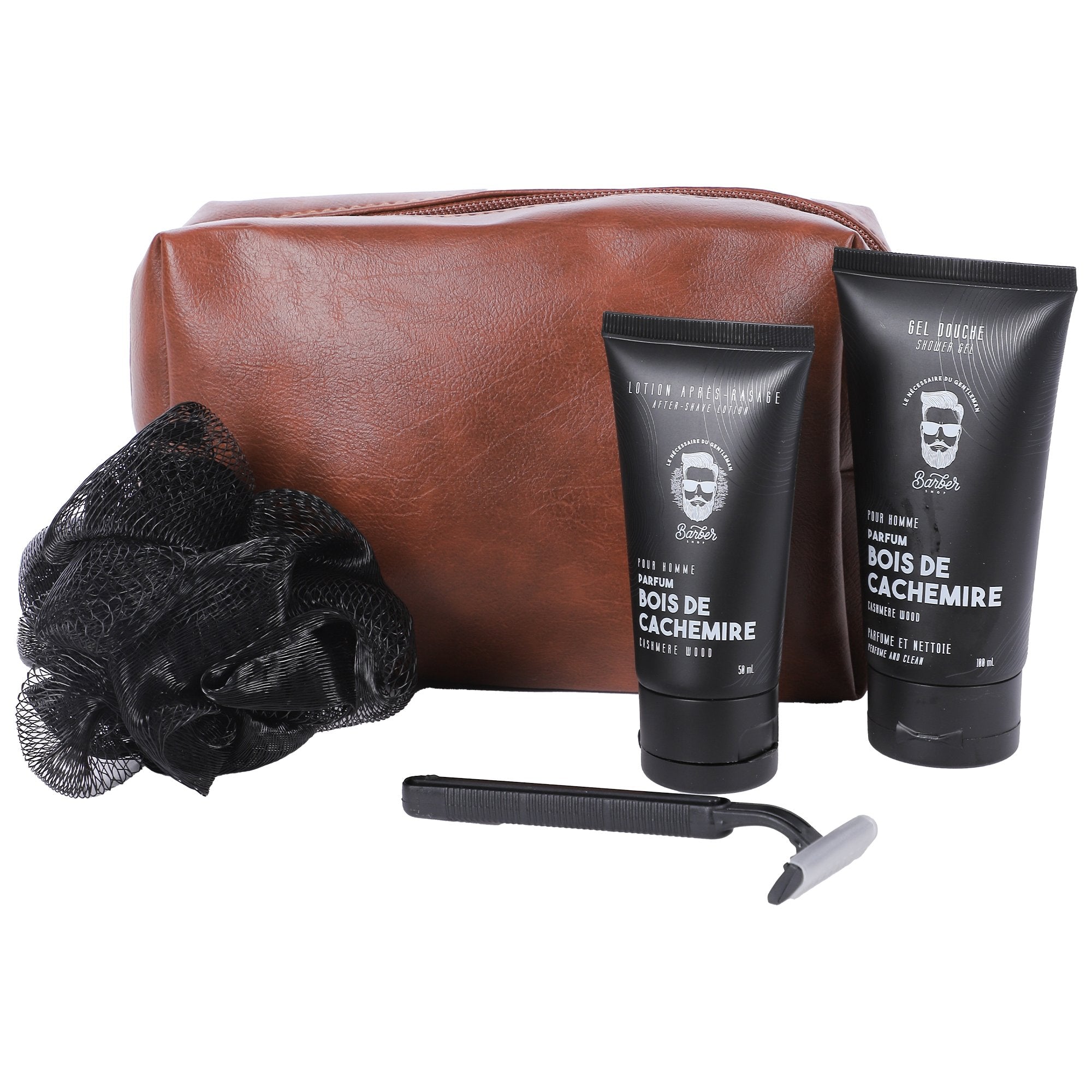 Stokomani Beauté et bien-être Coffret soin Homme trousse 5 pièces