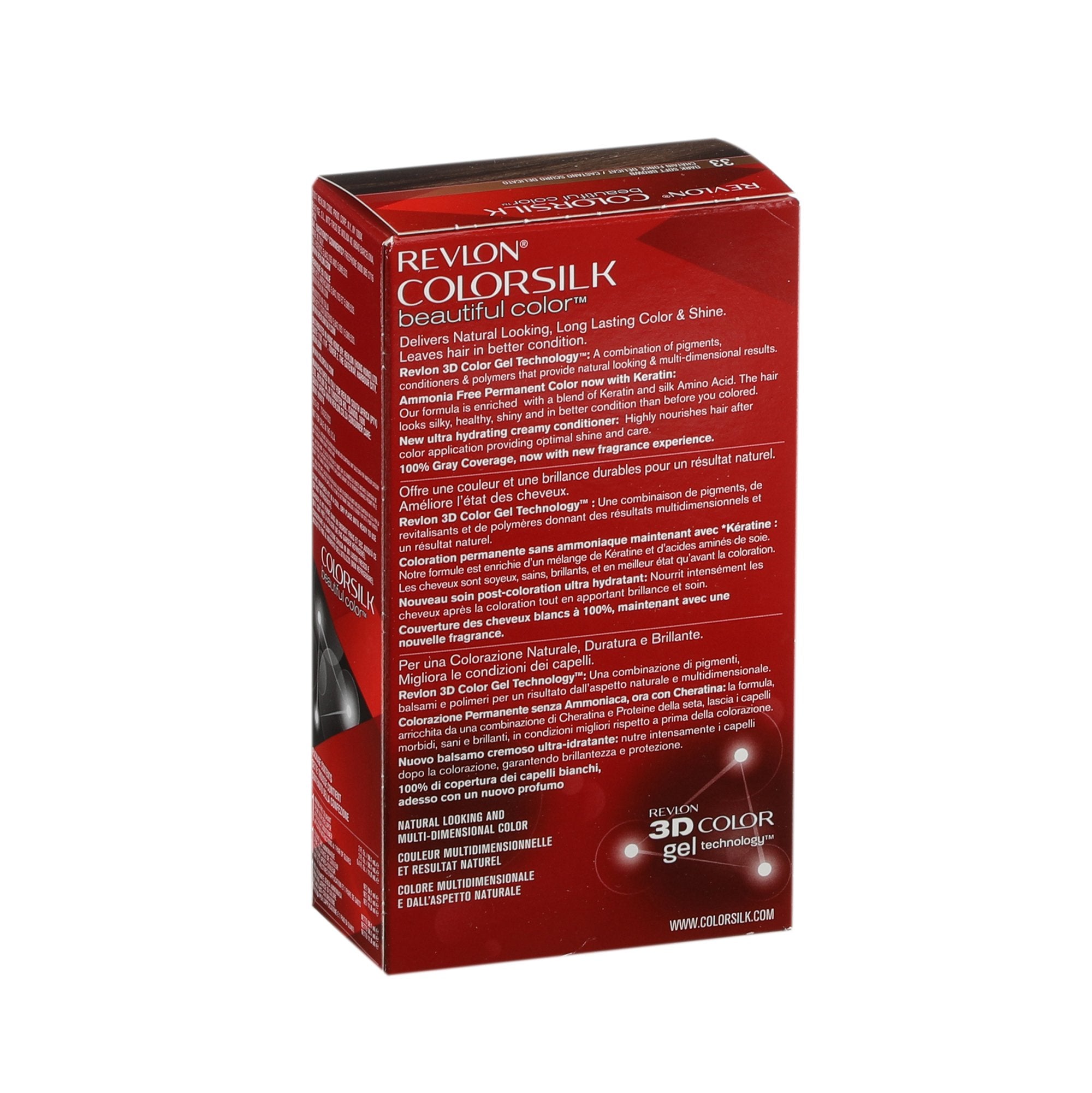 Stokomani Beauté Coloration Colorsilk 47 châtain moyen