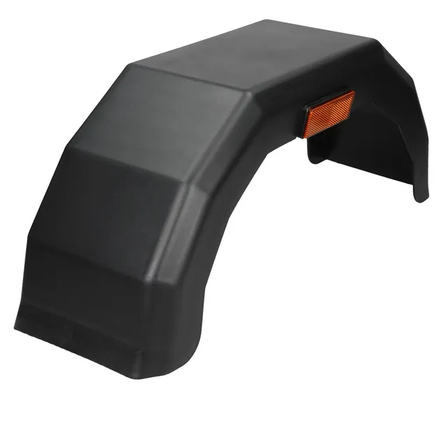 ECD Germany garde-boue remorque 13 plastique noir 775mm