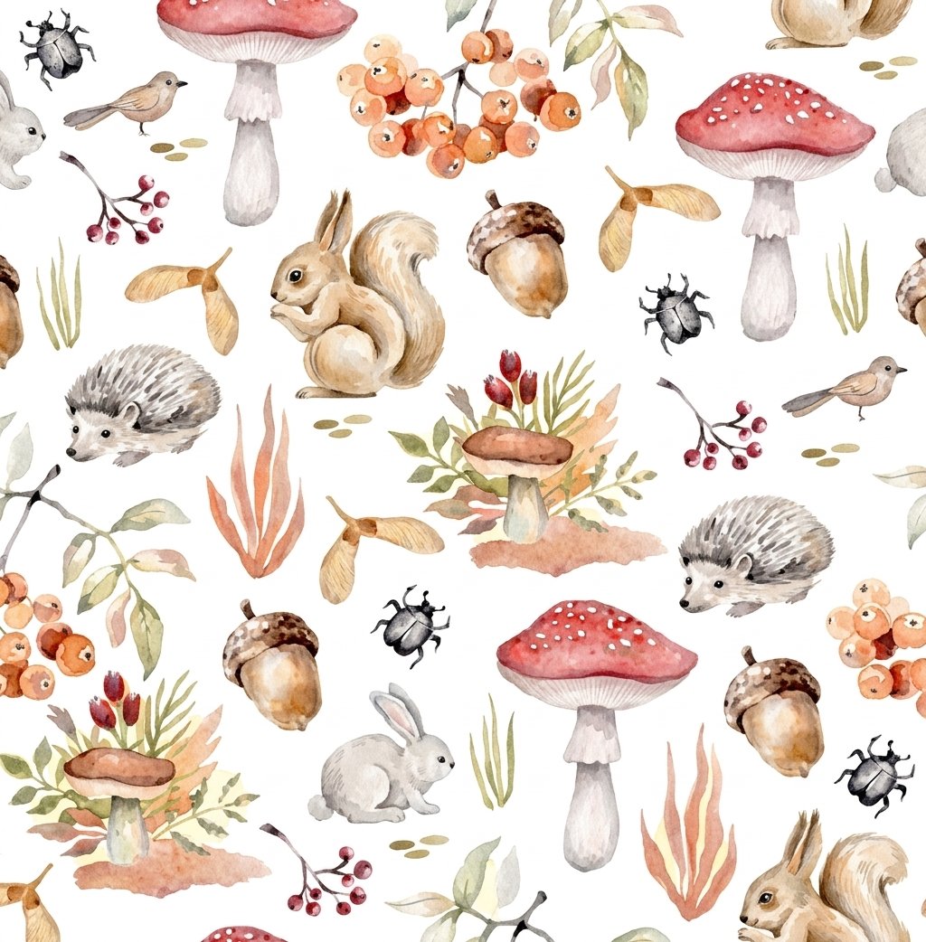 Serviettes papier champignons lot de 20 Halloween