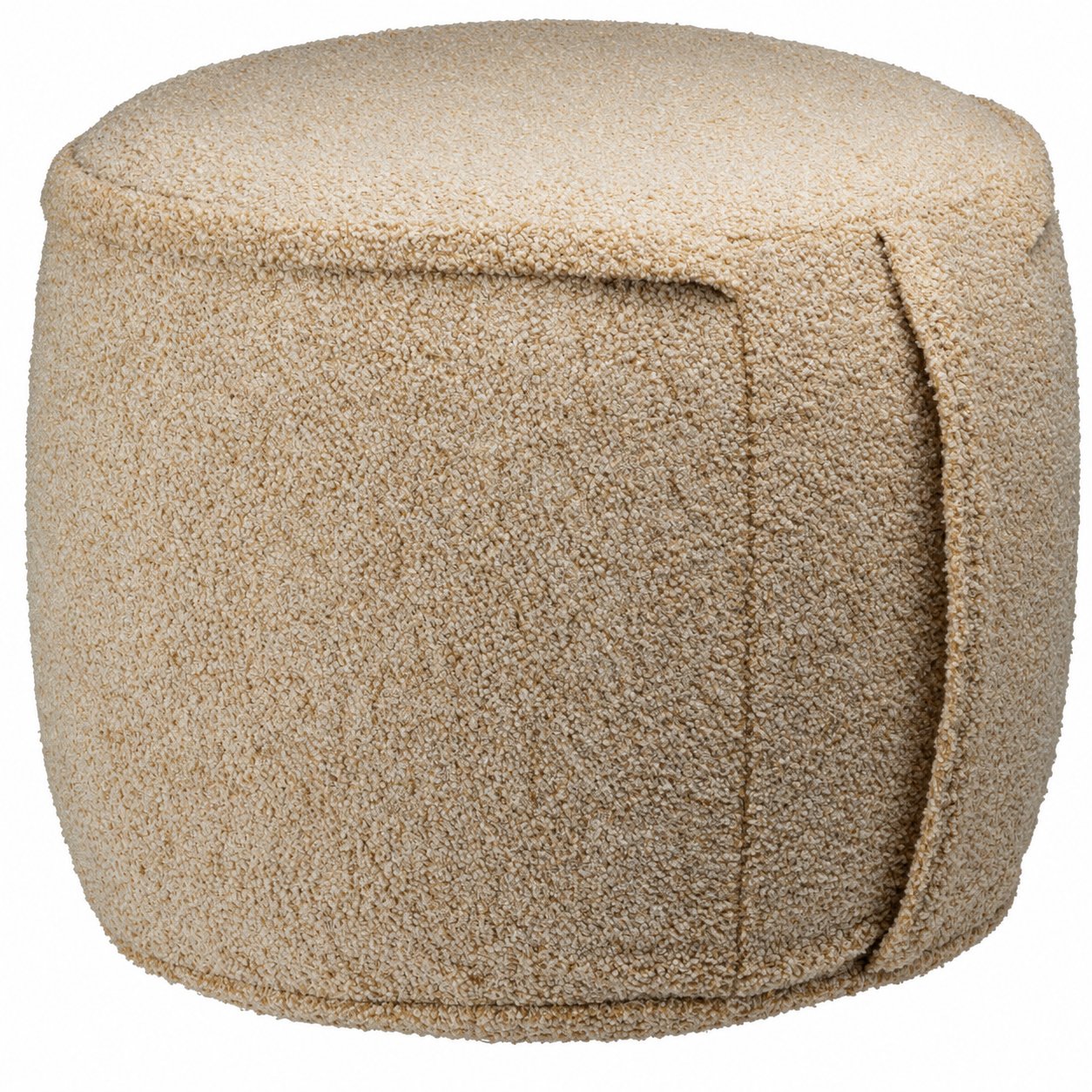 Stokomani Puériculture pouf gonflable teddy polyester 50x40 cm