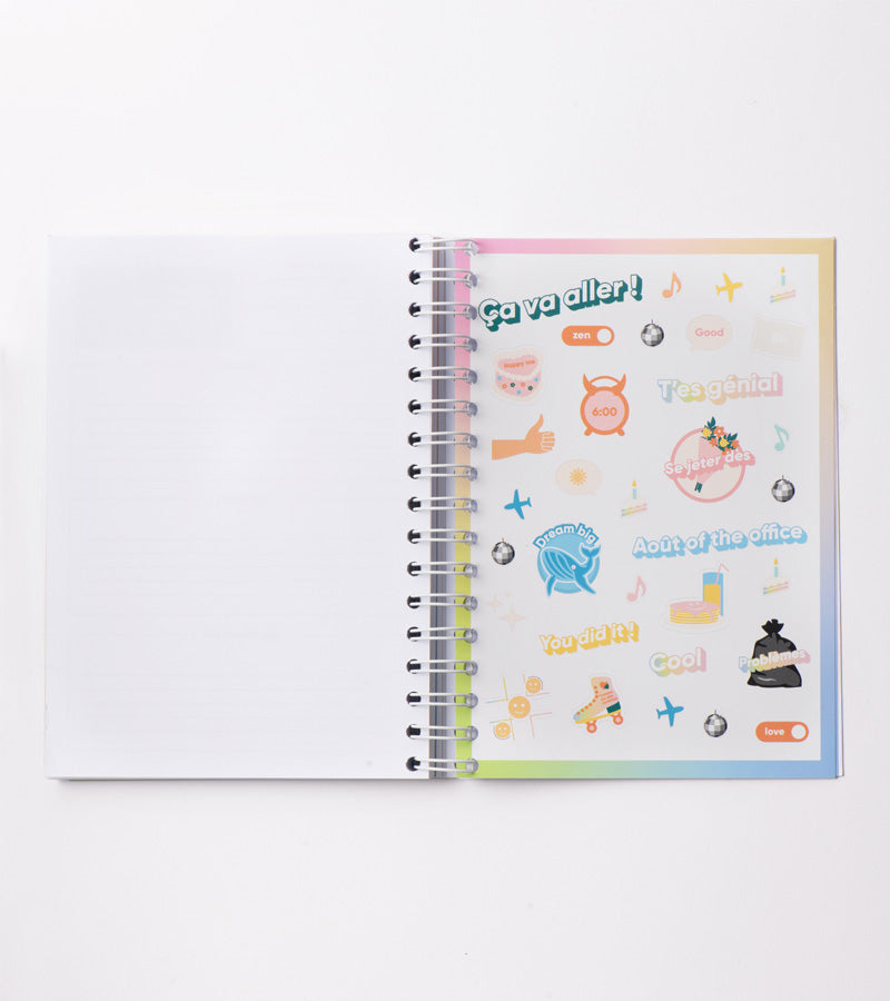 L'avant gardiste Moodtivation planner mensuel 12 mois motivation