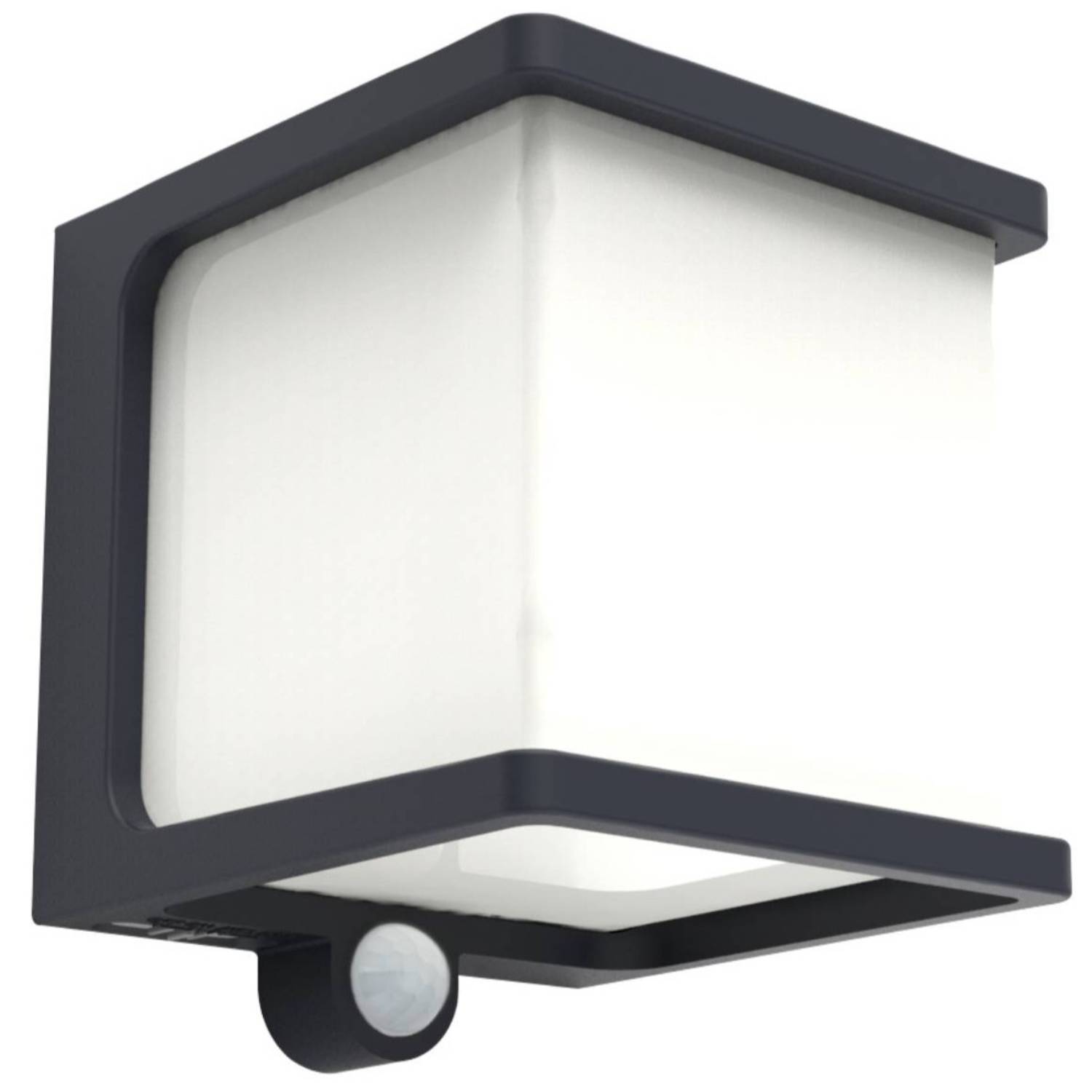 Red Deco Doblo Solar applique solaire H11 cm gris détecteur