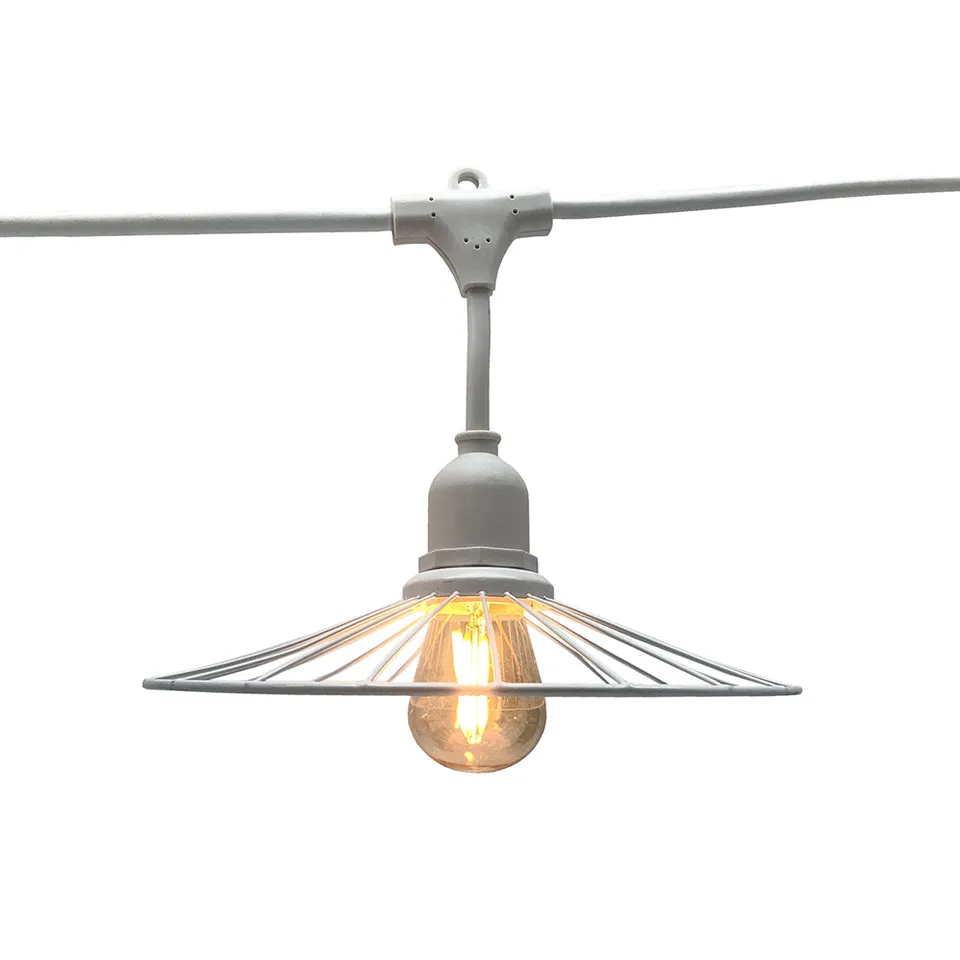 Red Deco Chic White Light guirlande 6m 10 LED E27 blanc chaud