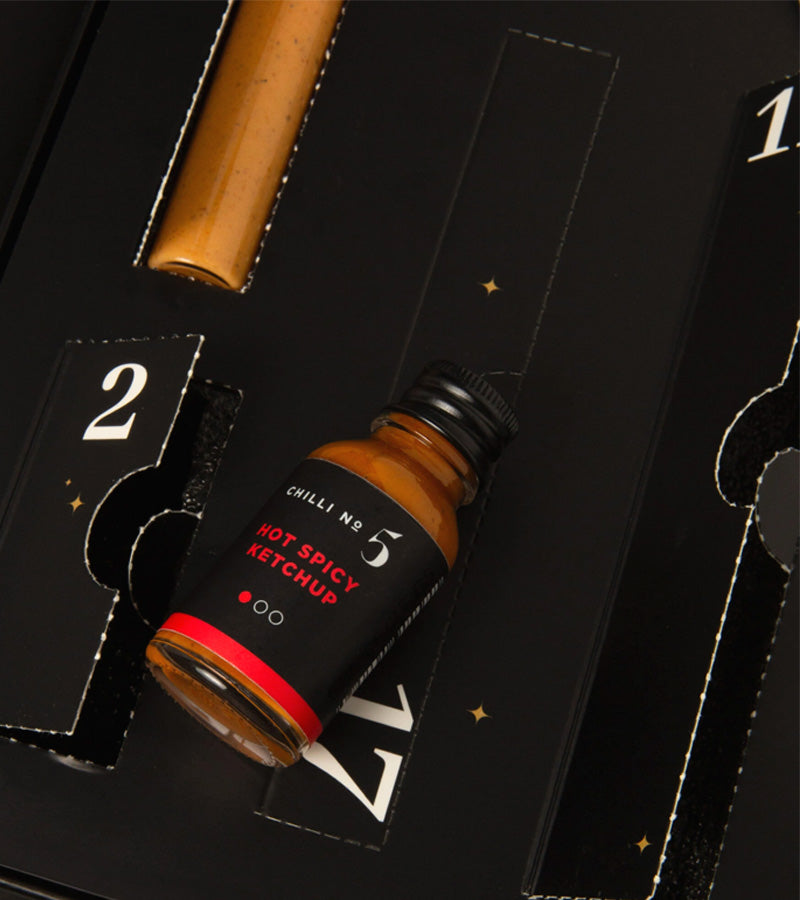 L'avant gardiste L'épicerie calendrier de l'avent sauces piquantes 24 jours