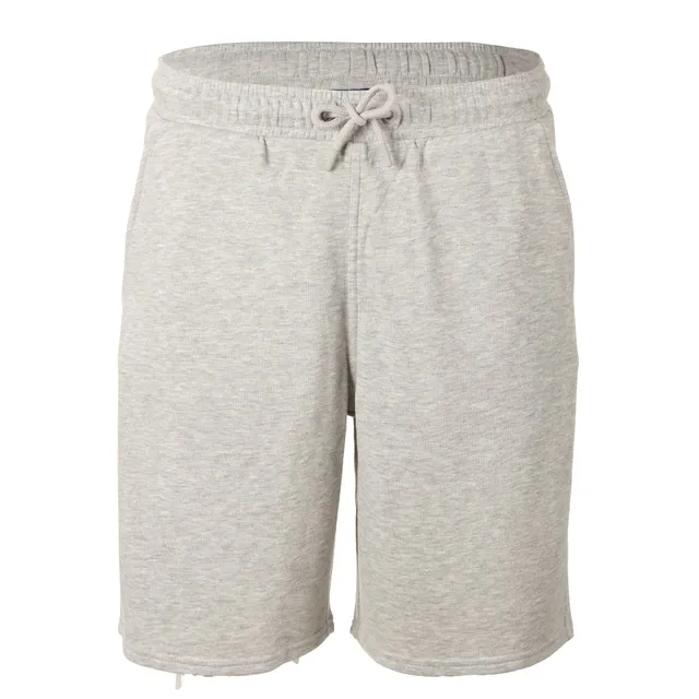Stokomani Mode Short molleton léger gris homme