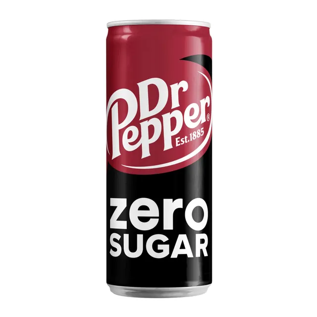 Dr Pepper Zero canette soda sans sucre