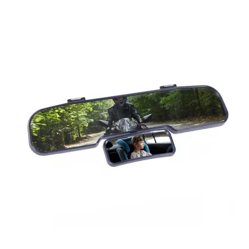 Shop-Story Double Mirror Rétroviseur Panoramique Anti Angle Mort