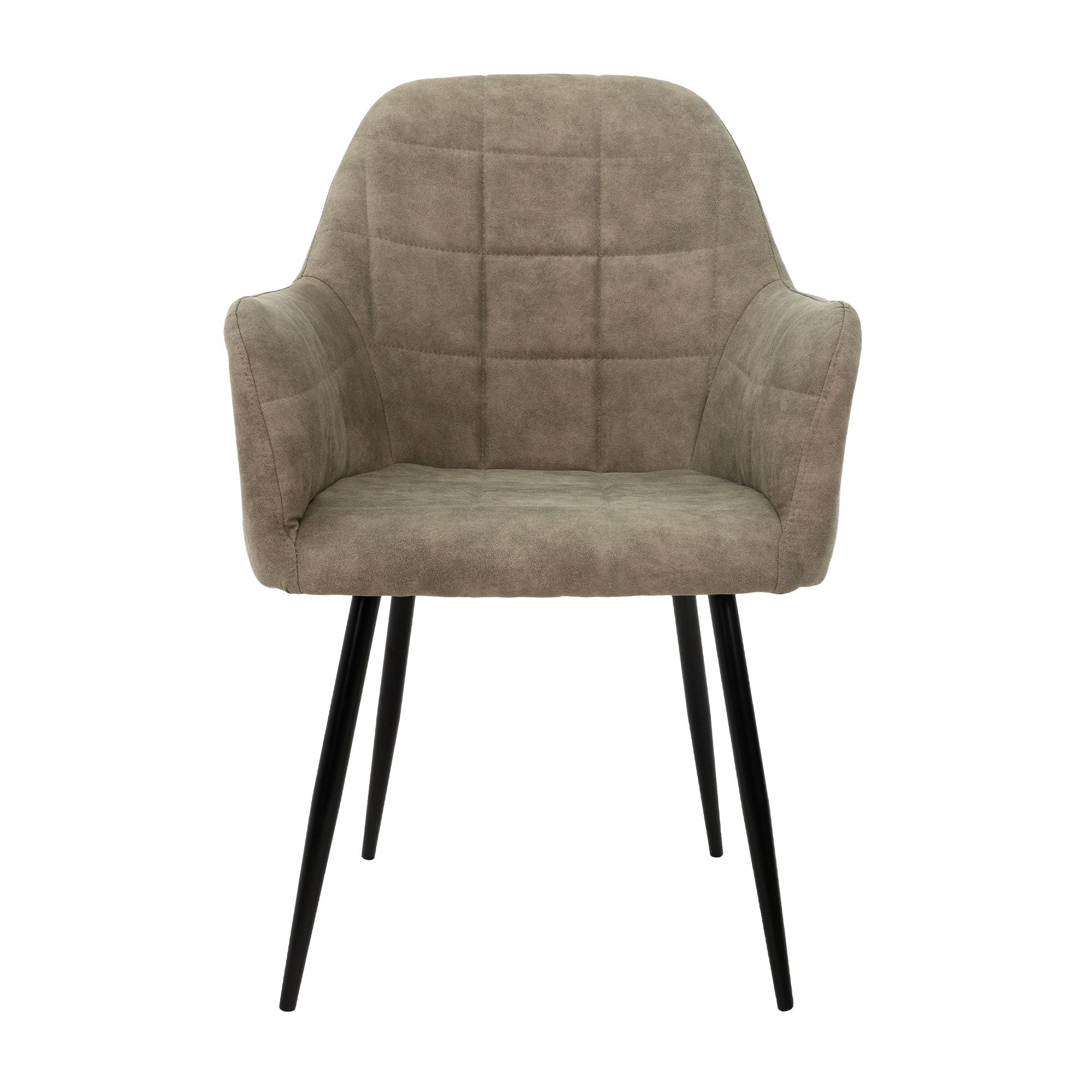 ECD Germany Möbel Chaise Salle à Manger Olive Lot 2 Simili