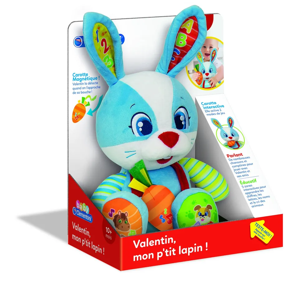 Valentin Mon Petit Lapin peluche bébé 0-24 mois