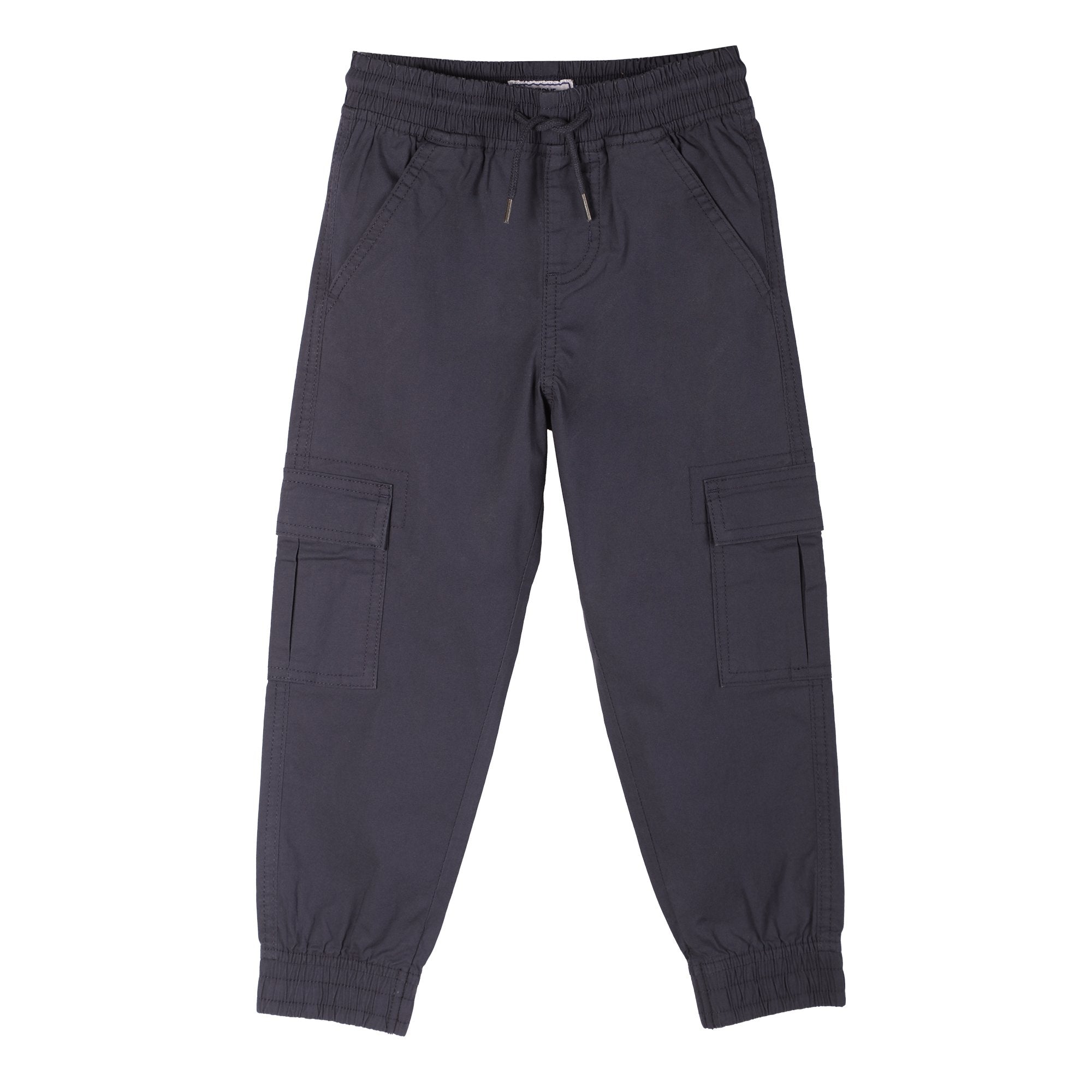 Stokomani Mode Pantalon Cargo Enfant Bleu Foncé