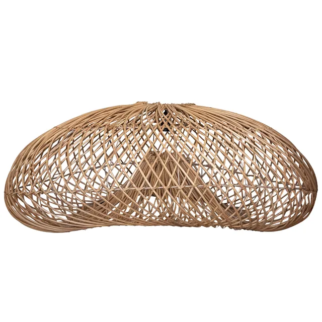 Red Deco Sevia abat-jour rotin bohème H35cm E27
