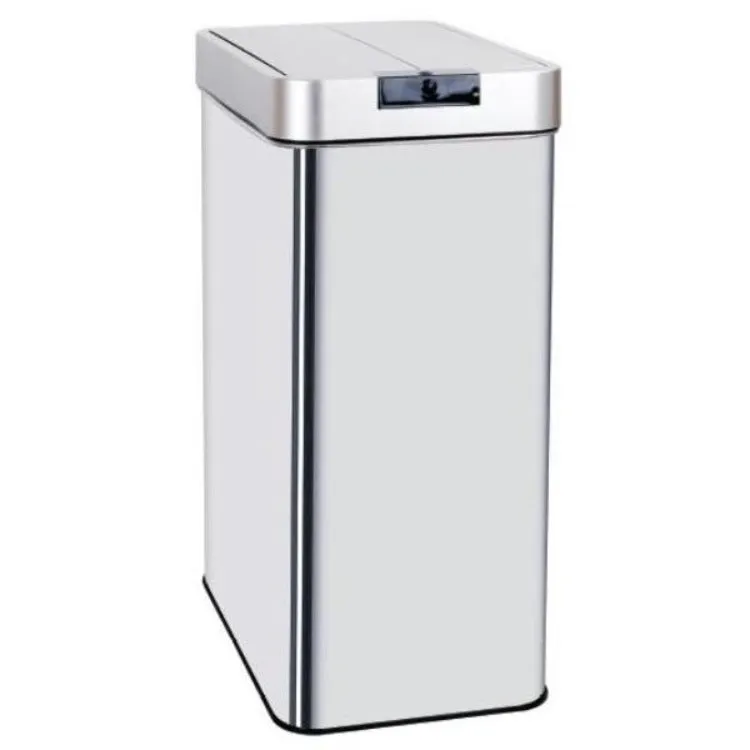 Red Deco Silverlake 60L poubelle automatique inox