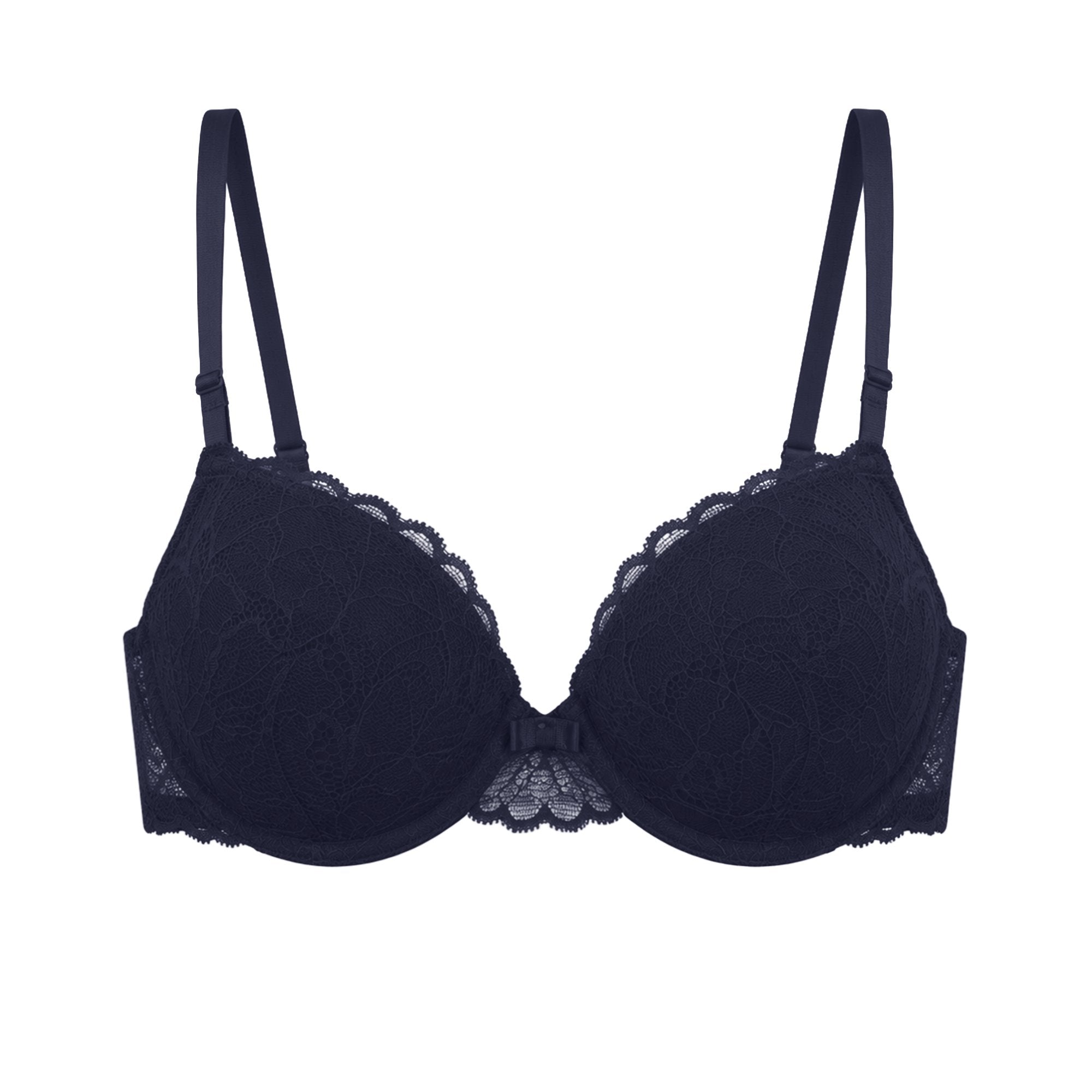 Stokomani Mode soutien-gorge dentelle bleu marine 90B