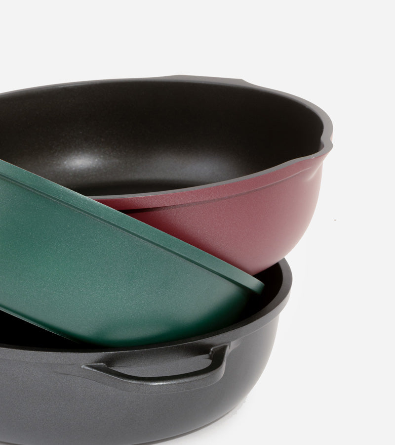 Cookut La Fabuleuse poêle 8 en 1 Rubis 24 cm