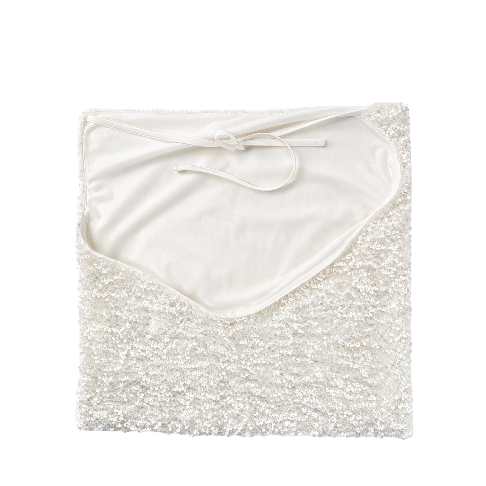Stokomani Mode Top en sequin Blanc 40