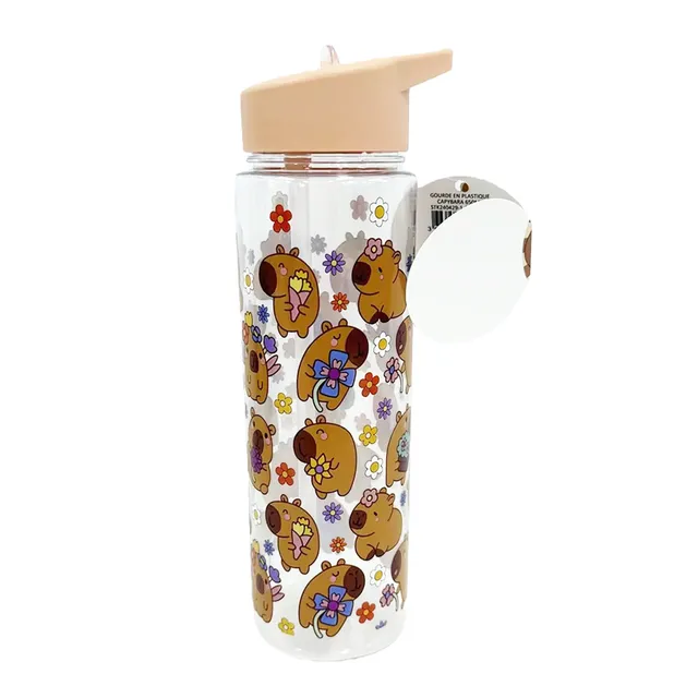 Stokomani Voyage gourde plastique capybara 650 ml enfant