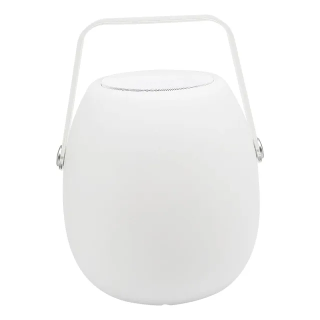 Red Deco So Play H30cm lampe sans fil enceinte bluetooth blanc