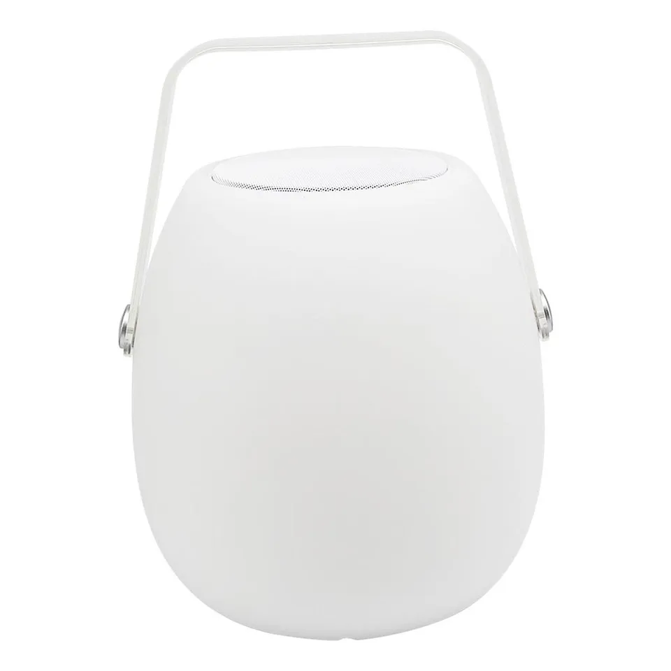 Red Deco So Play H30cm lampe sans fil enceinte bluetooth blanc