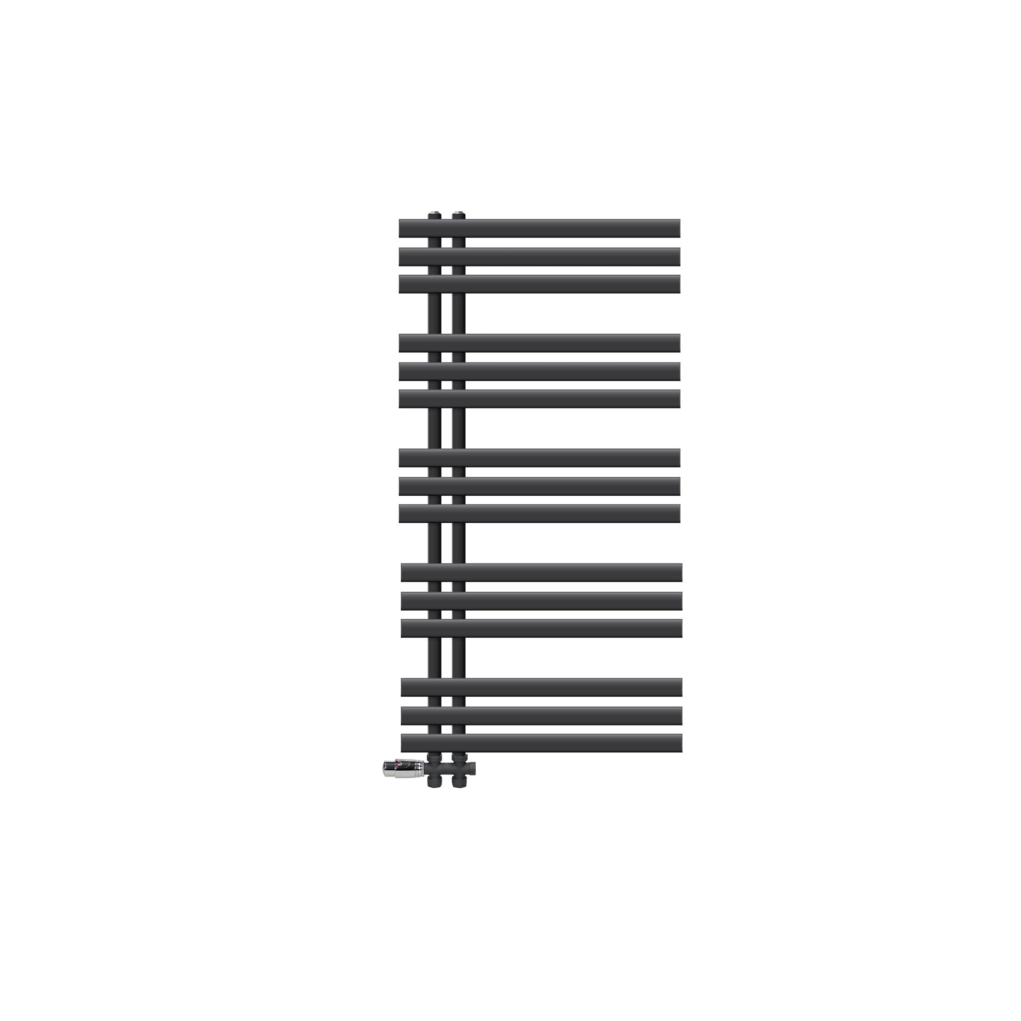 ECD Germany Heizungen LuxeBath Iron sèche-serviettes anthracite