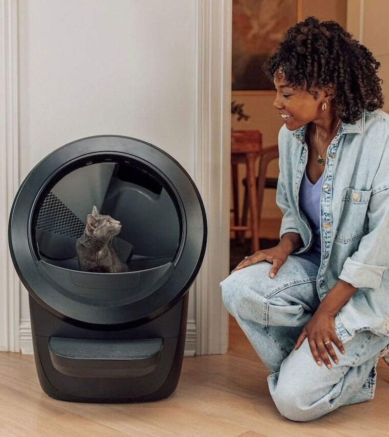 L'avant gardiste Lifestyle litière autonettoyante Litter-Robot 4 connectée