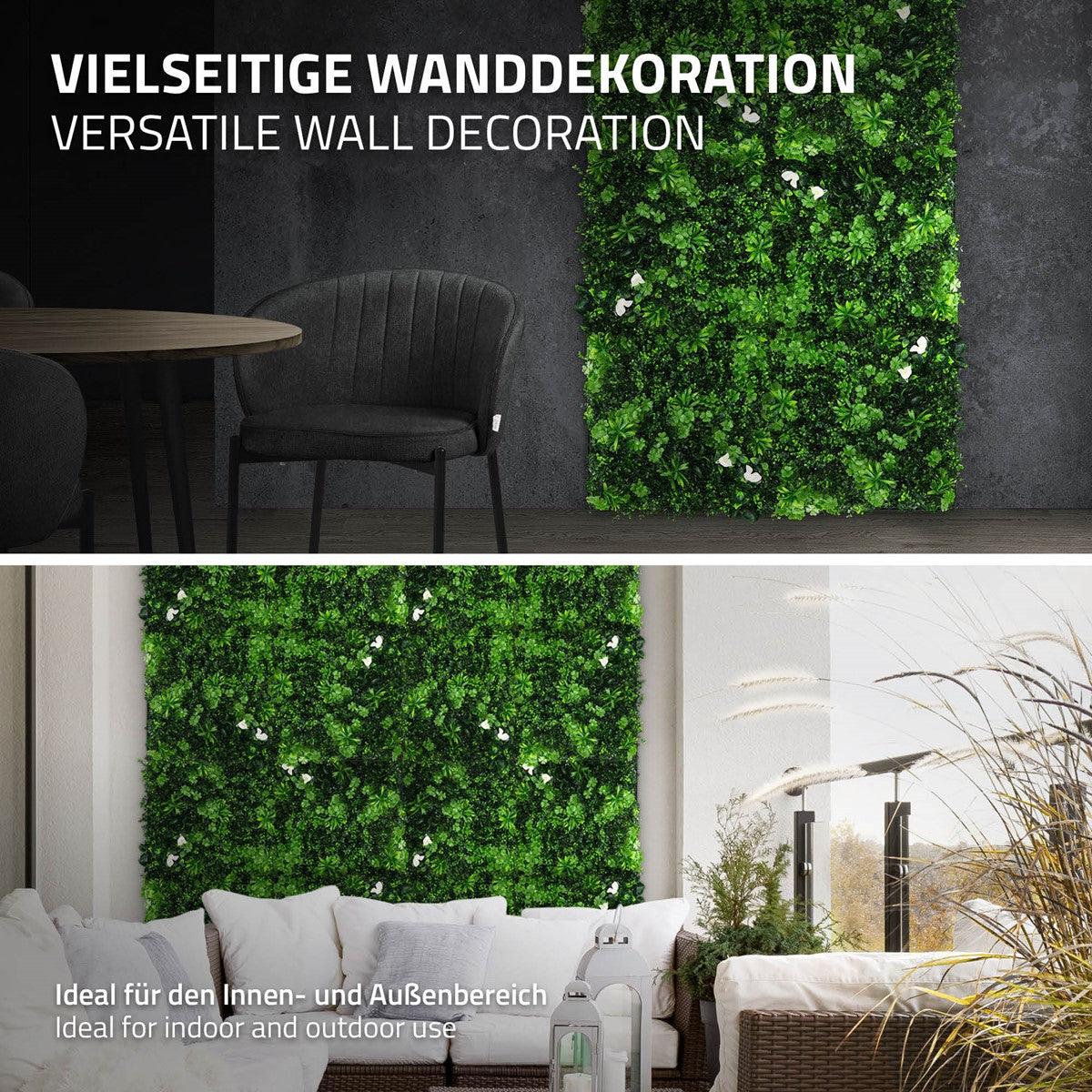 ECD Germany Haus & Wohnen mur végétal White Jasmine 50x50 lot 4