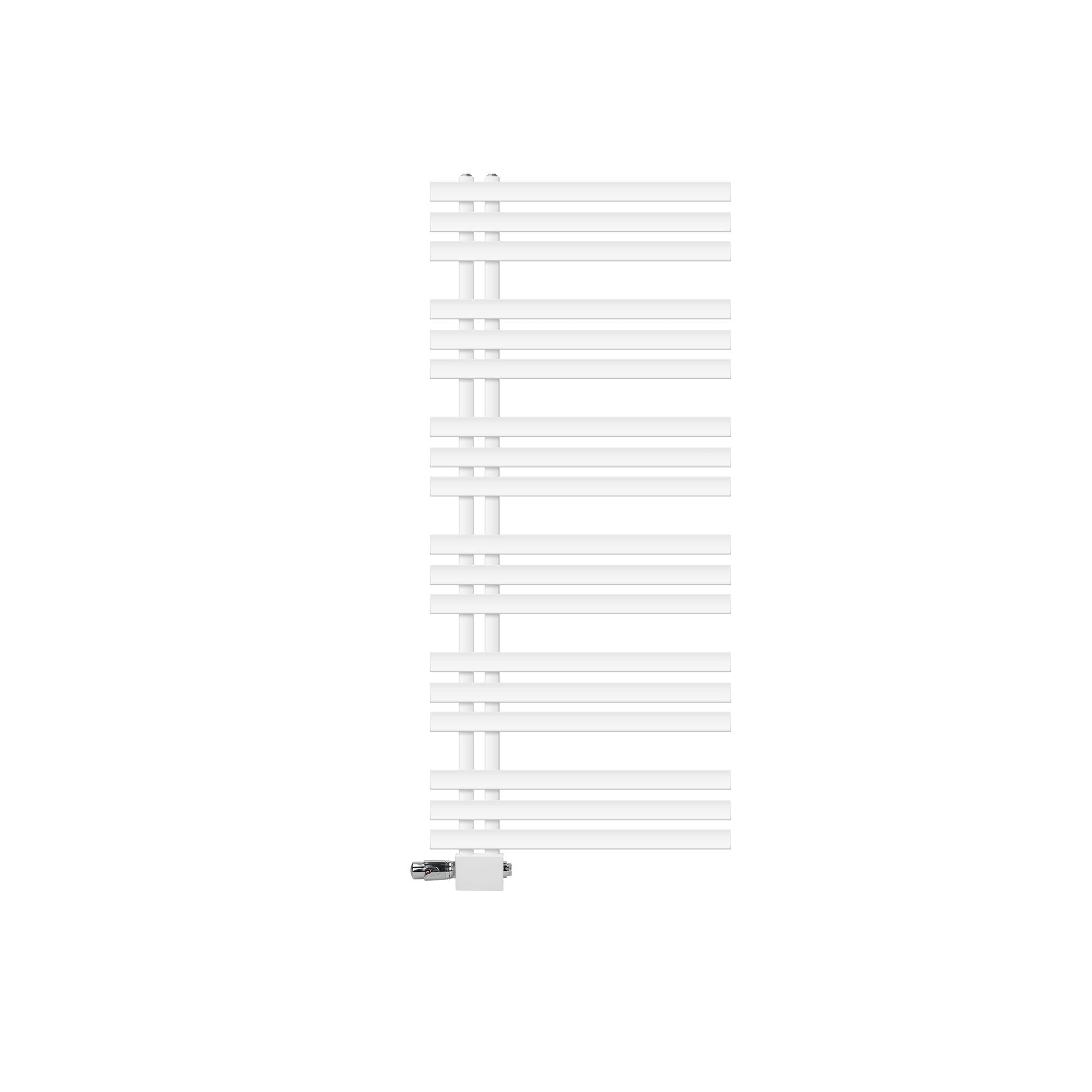 LuxeBath sèche-serviettes blanc 600x1400 mm raccord milieu