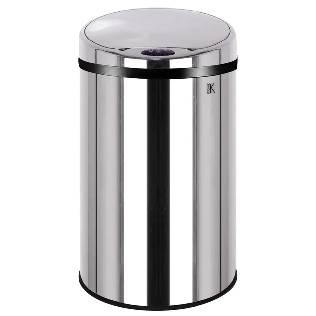Red Deco Artic poubelle cuisine 30L inox capteur compacte