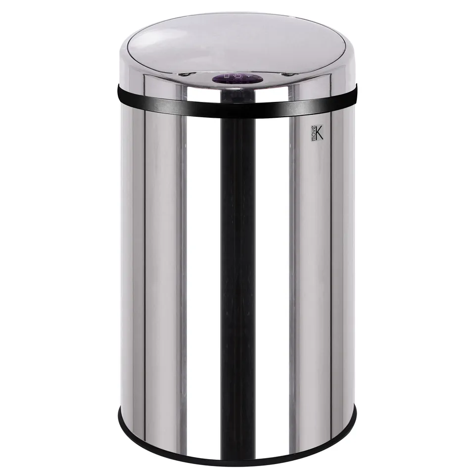 Red Deco Artic poubelle cuisine 30L inox capteur compacte