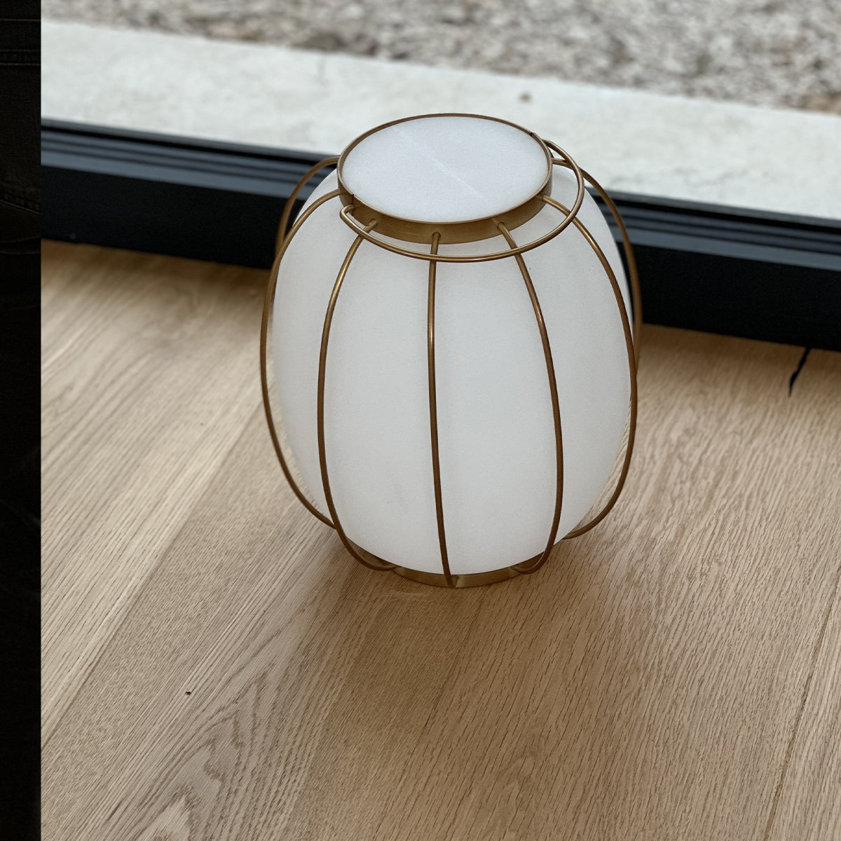 Red Deco Tulum H27cm lampe sans fil dorée dimmable