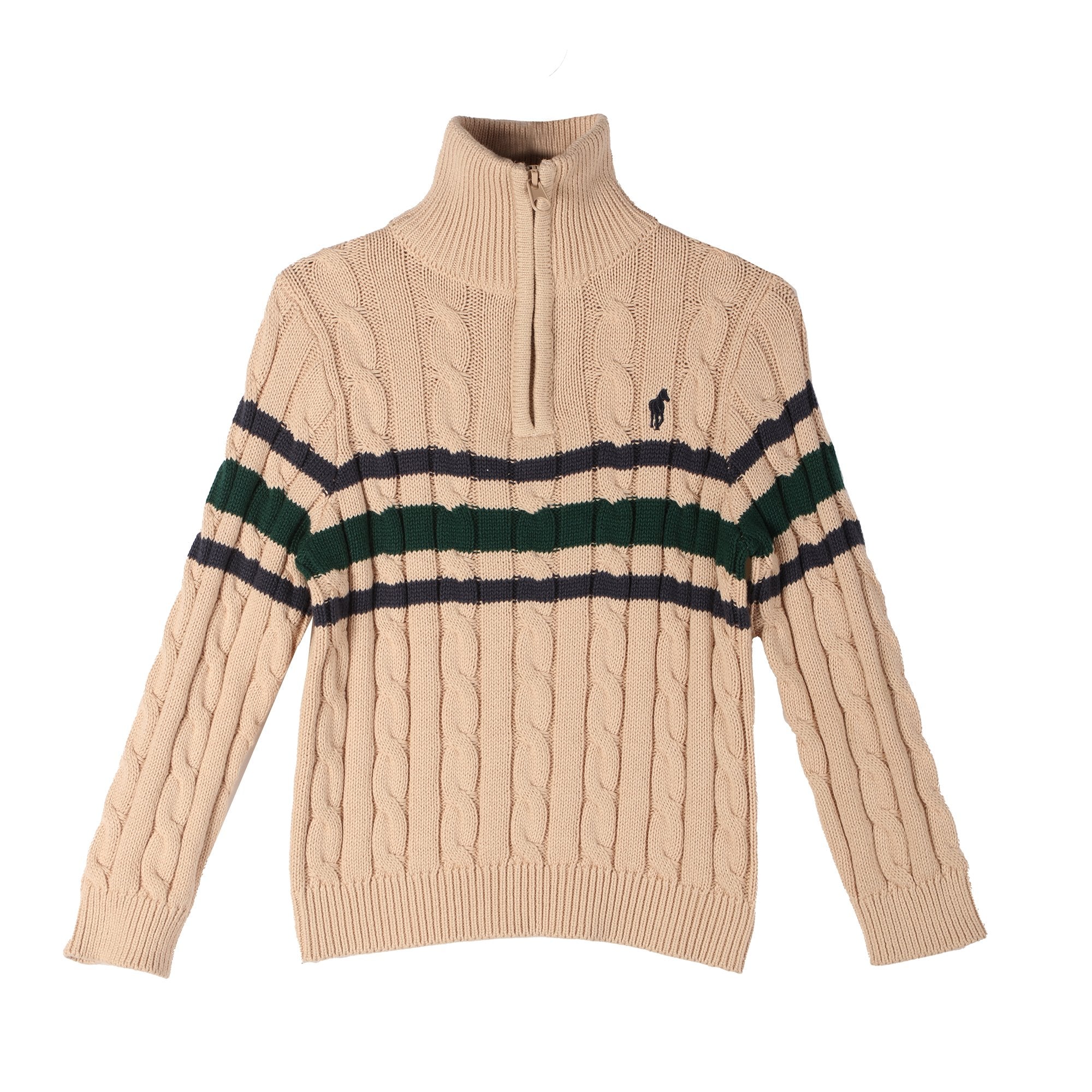 Stokomani Mode Polo avec broderie polo beige 03A enfant