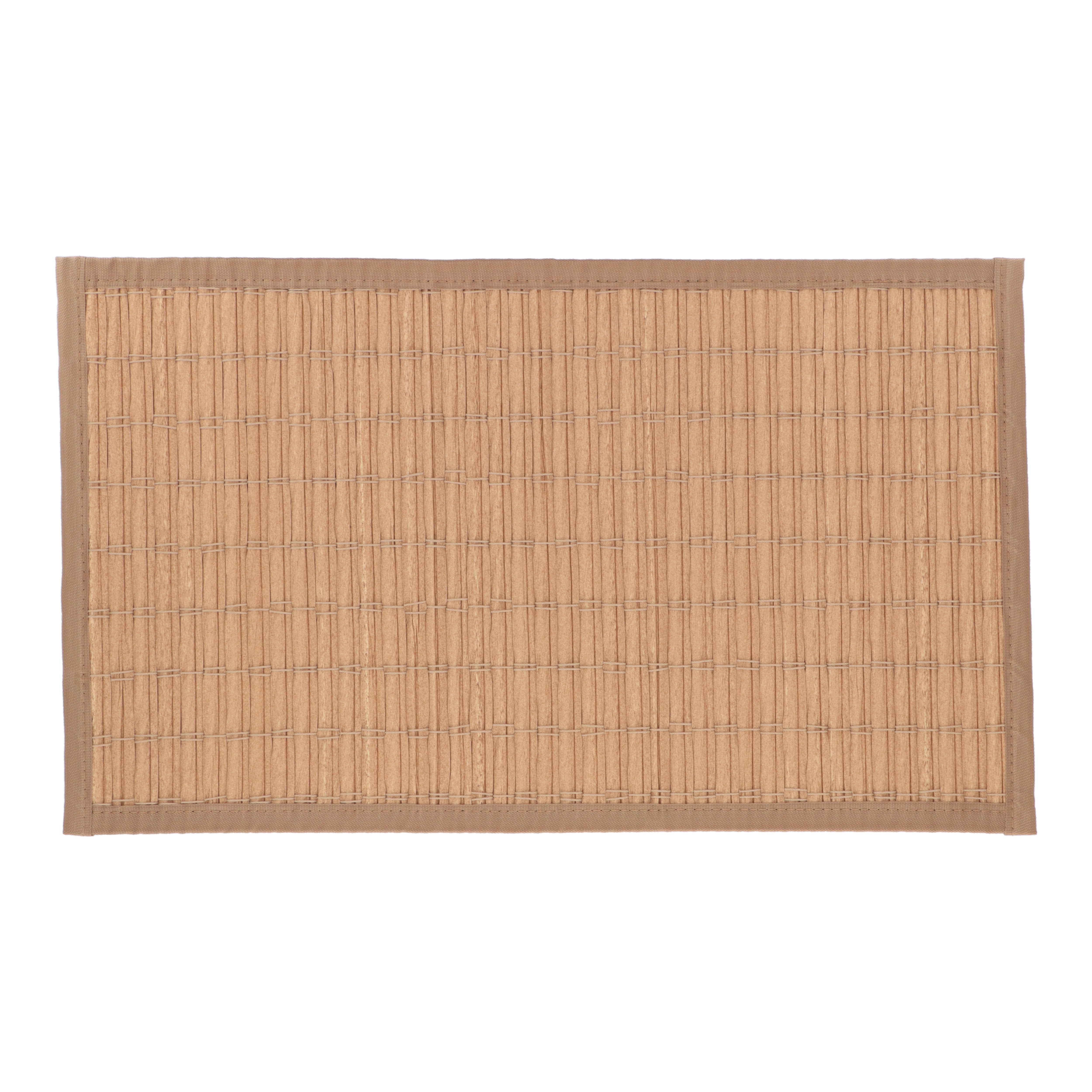 Stokomani Maison tapis rotin naturel 45x75 cm