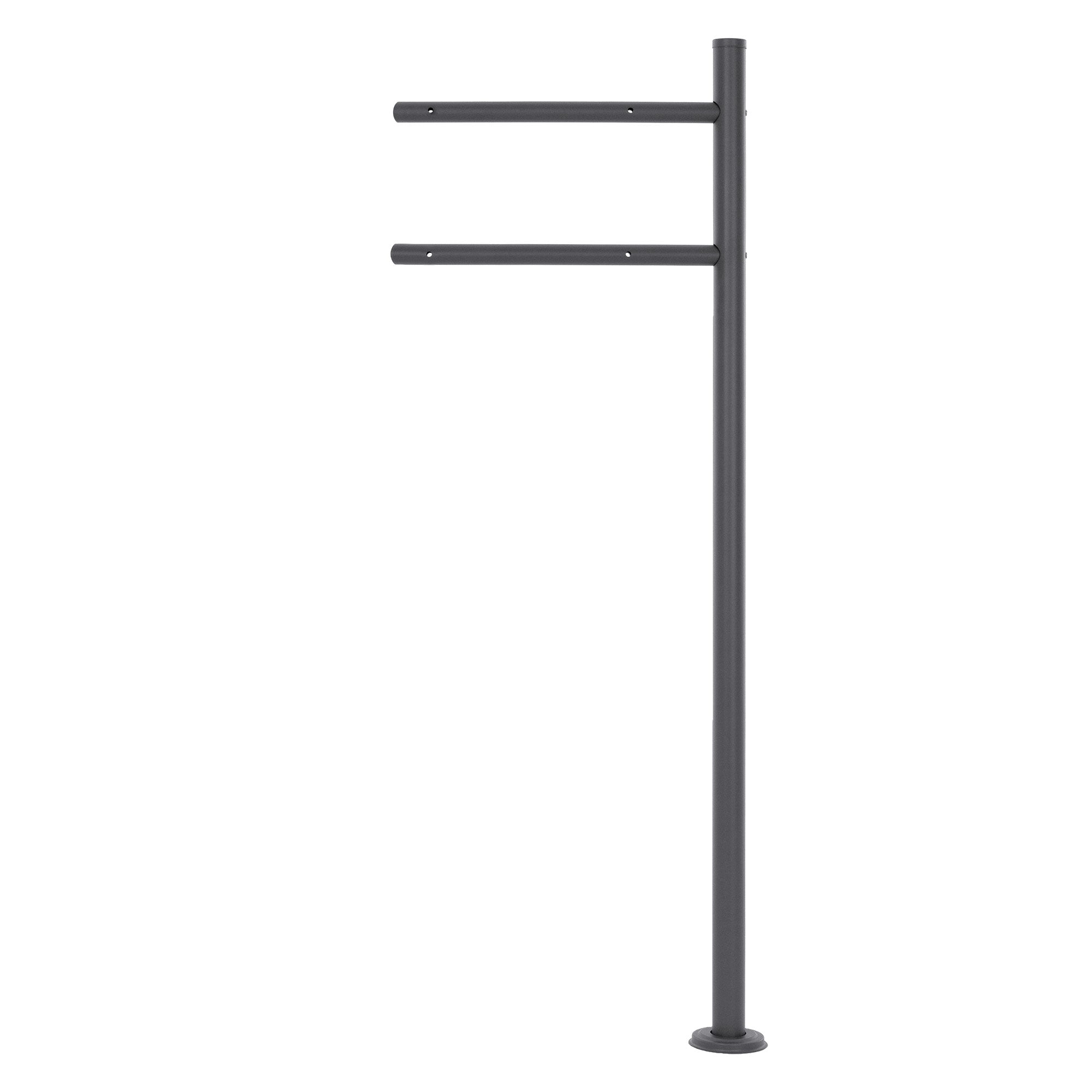 ECD Germany ML-Design pied boîte aux lettres anthracite 1 pied