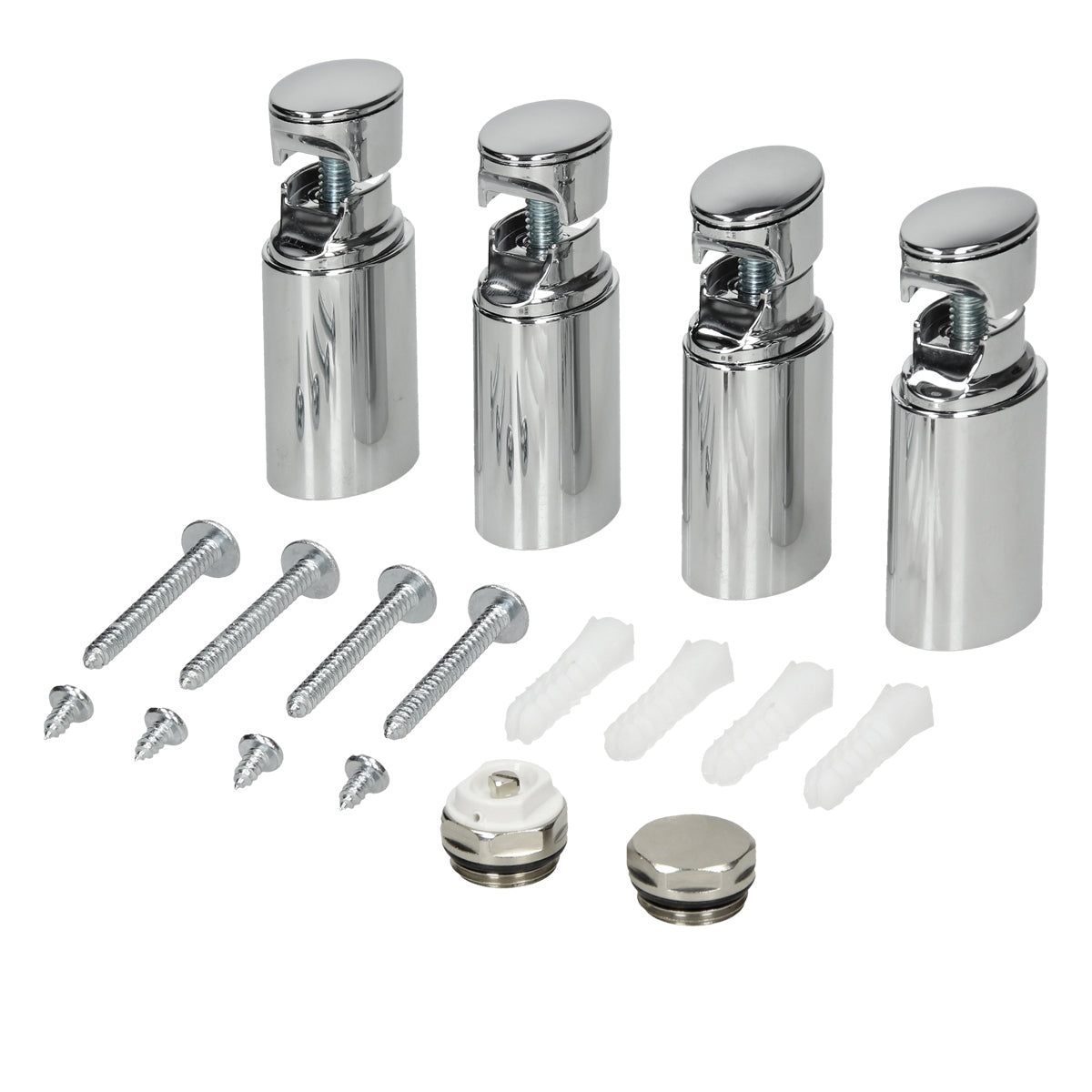 ECD Germany Sahara sèche-serviettes chrome 400x1200 droit
